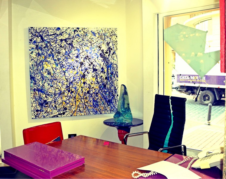 Suzi in Beirut at Vick Vanlian Showroom